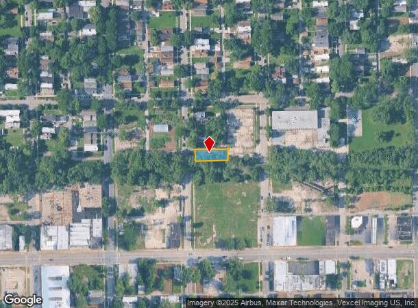 5821 S Ada St, Chicago, IL Parcel Map