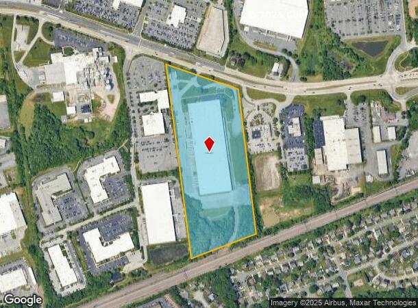  1601 Ogletown Rd, Newark, DE Parcel Map