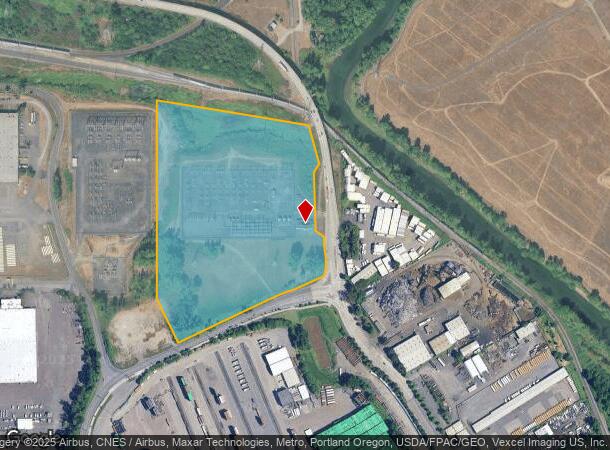  12567 N Columbia Blvd, Portland, OR Parcel Map