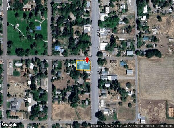 488 Main St, Cedarville, CA Parcel Map