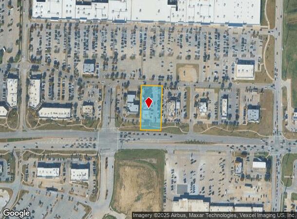 2420 W University Dr, Denton, TX Parcel Map