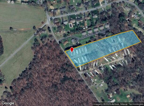 Bison Dr, Evington, VA Parcel Map