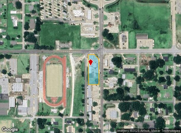 617 N Thomson Ave, Iowa, LA Parcel Map