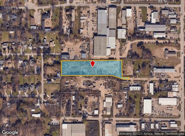 11323 Allumbaugh Dr, Balch Springs, TX Parcel Map