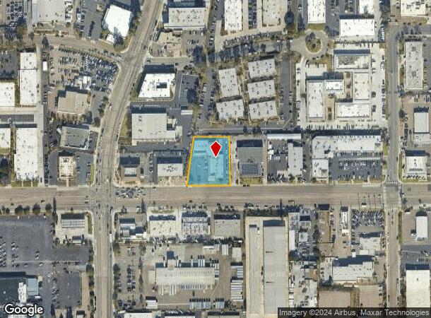  7878 Clairemont Mesa Blvd, San Diego, CA Parcel Map