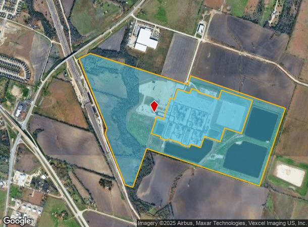 2892 Panda Dr, Temple, TX Parcel Map