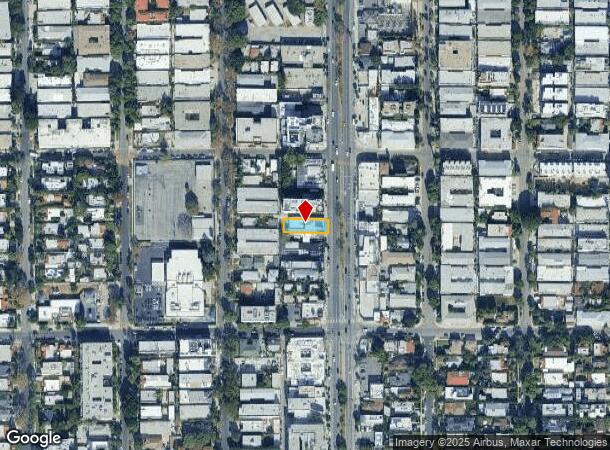 935 N Fairfax Ave, West Hollywood, CA Parcel Map