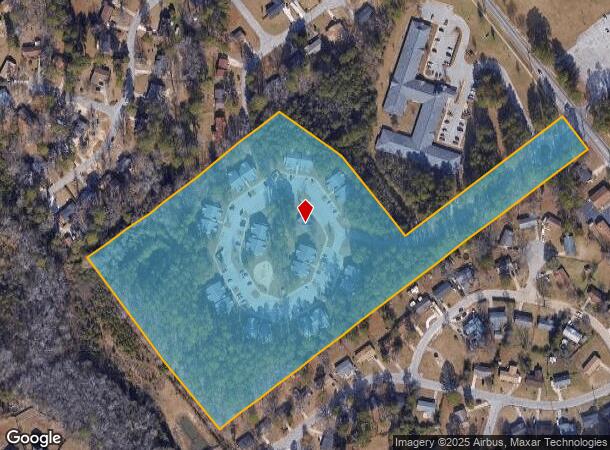  1409 Distinct Cir, Fayetteville, NC Parcel Map
