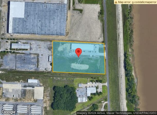  2701 N River Rd, Port Allen, LA Parcel Map