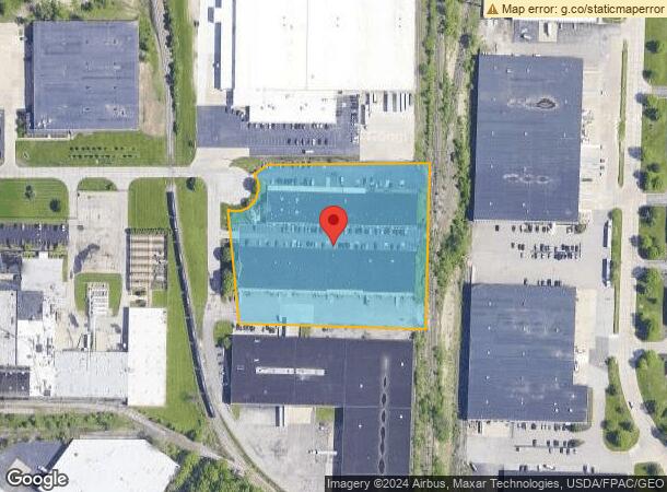  26800 Fargo Ave, Bedford Heights, OH Parcel Map