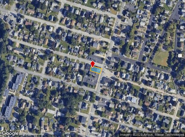 1591 Cranston St, Cranston, RI Parcel Map