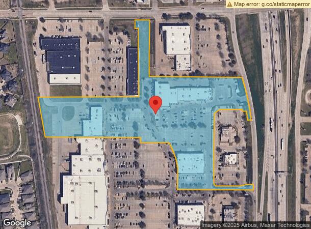  12860 South Fwy, Burleson, TX Parcel Map