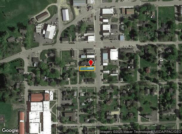  121 S Main St, Elmwood, WI Parcel Map