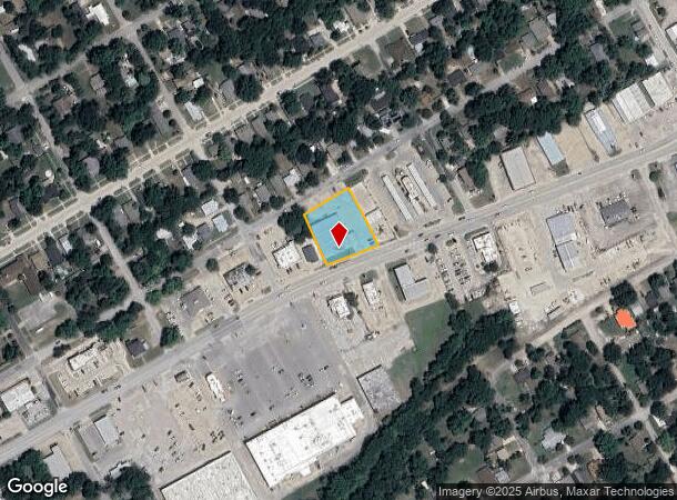  1734 W 7Th Ave, Corsicana, TX Parcel Map