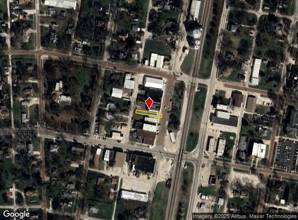 117 N Chestnut St, Onarga, IL Parcel Map