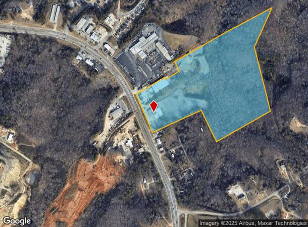 2177 Athens Hwy, Gainesville, GA Parcel Map