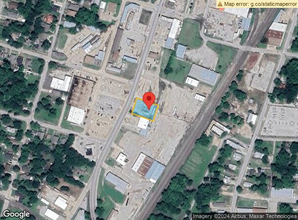  410 S Washington St, Ardmore, OK Parcel Map