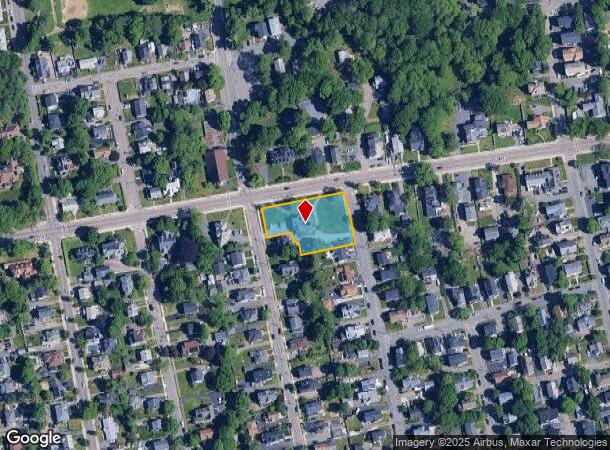  306 W Elm St, Brockton, MA Parcel Map
