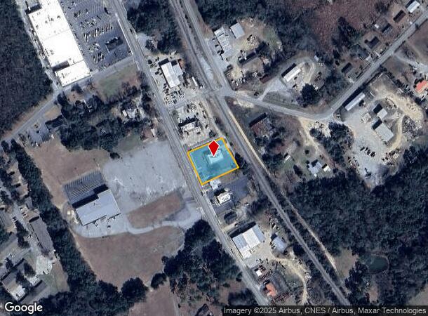  1027 College St, Eastman, GA Parcel Map