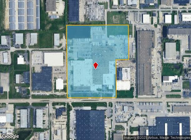 6550 E 30Th St, Indianapolis, IN Parcel Map