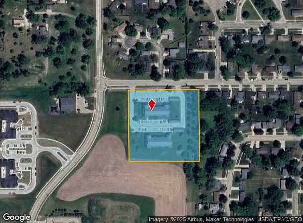 1301 14Th St, De Witt, IA Parcel Map
