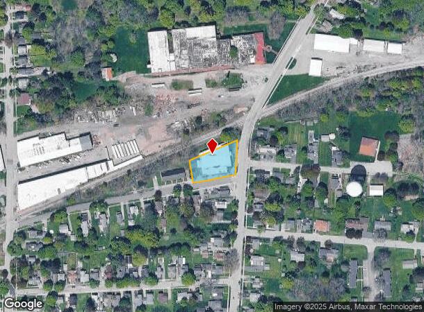 51 North St, Le Roy, NY Parcel Map