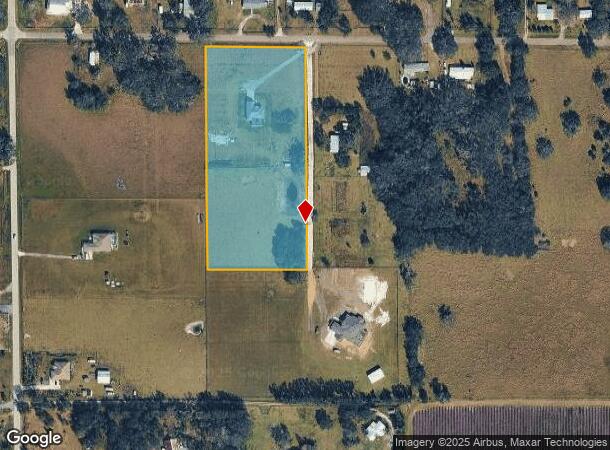 14009 Sweat Loop Rd, Wimauma, FL Parcel Map