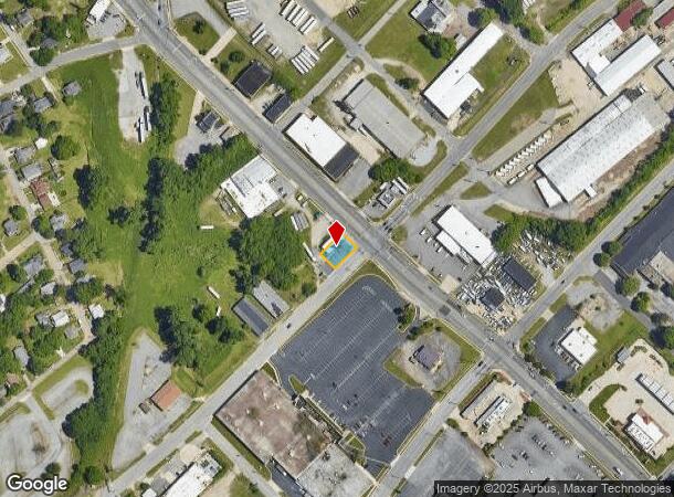 1528 S Main St, High Point, NC Parcel Map