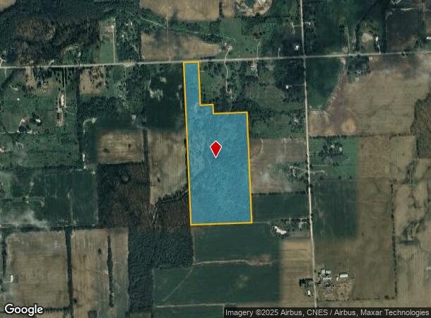 Yale Rd, Yale, MI Parcel Map