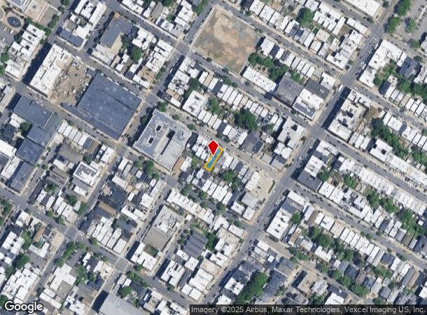 123 63Rd St, West New York, NJ Parcel Map