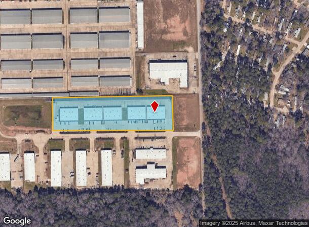 13610 Poplar Cir, Conroe, TX Parcel Map