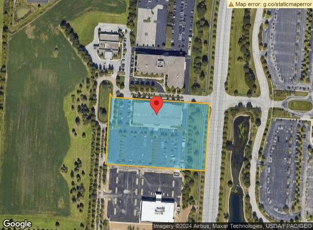  6525 W Campus Oval, New Albany, OH Parcel Map