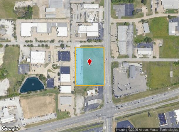 2200 N Burkhardt Rd, Evansville, IN Parcel Map