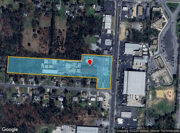  624 S Delsea Dr, Vineland, NJ Parcel Map