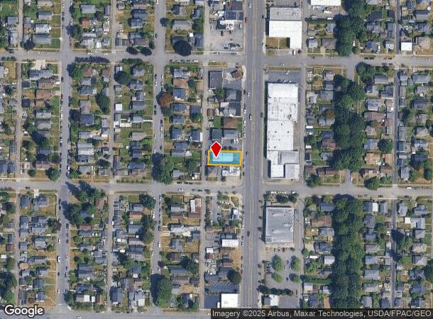  2128 Broadway, Everett, WA Parcel Map