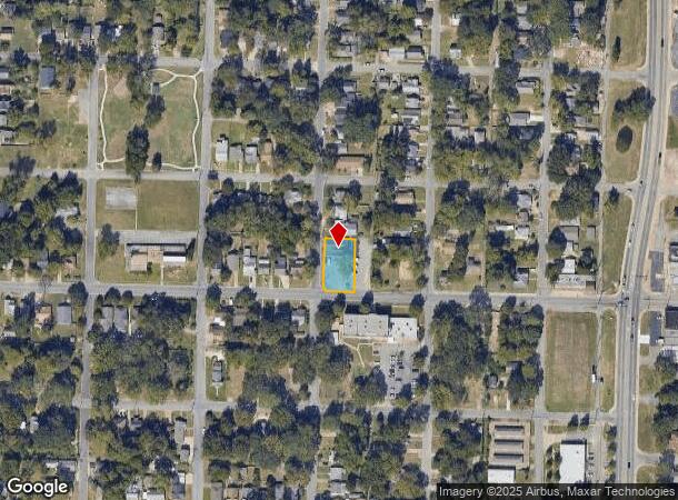 1808 Franklin St, North Little Rock, AR Parcel Map