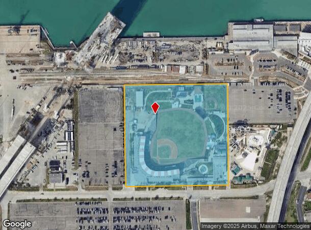  734 E Port Ave, Corpus Christi, TX Parcel Map