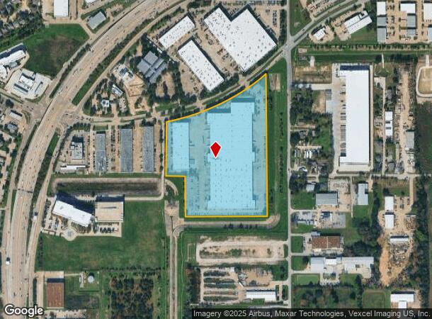 8702 Fallbrook Dr, Houston, TX Parcel Map
