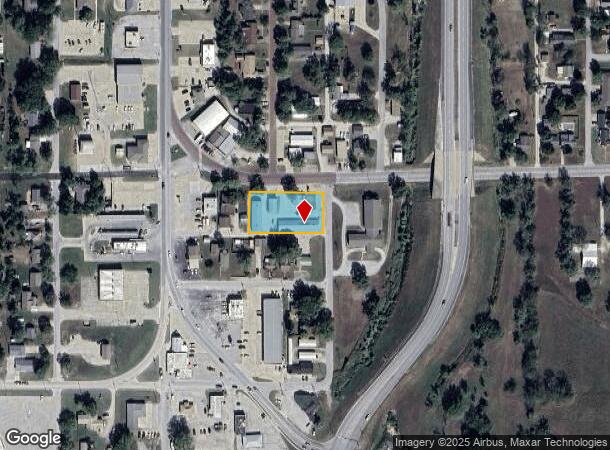 24 E National Ave, Fort Scott, KS Parcel Map
