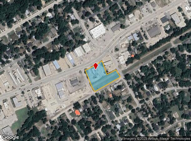 1509 W 7Th Ave, Corsicana, TX Parcel Map
