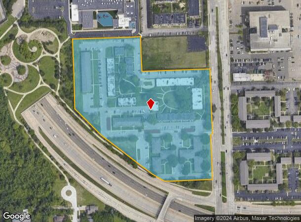  25501 Greenfield Rd, Southfield, MI Parcel Map