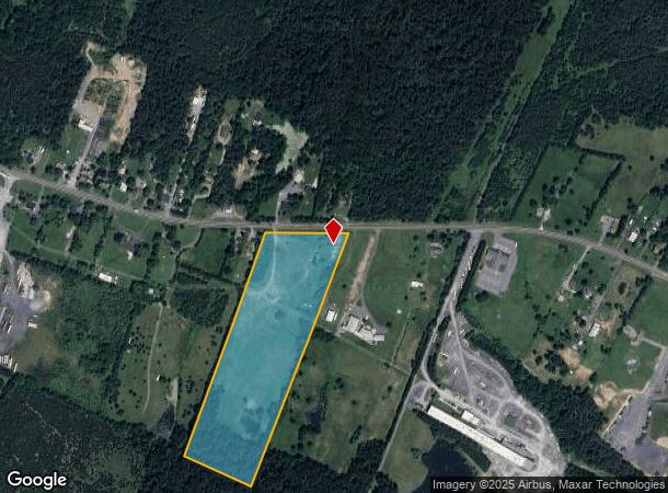  1290 Fairfax Pike, White Post, VA Parcel Map