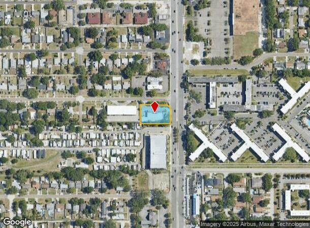  7292 4Th St N, Saint Petersburg, FL Parcel Map