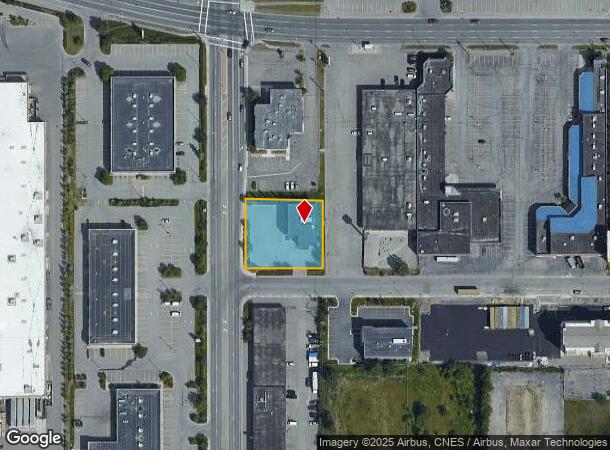  3111 Denali St, Anchorage, AK Parcel Map