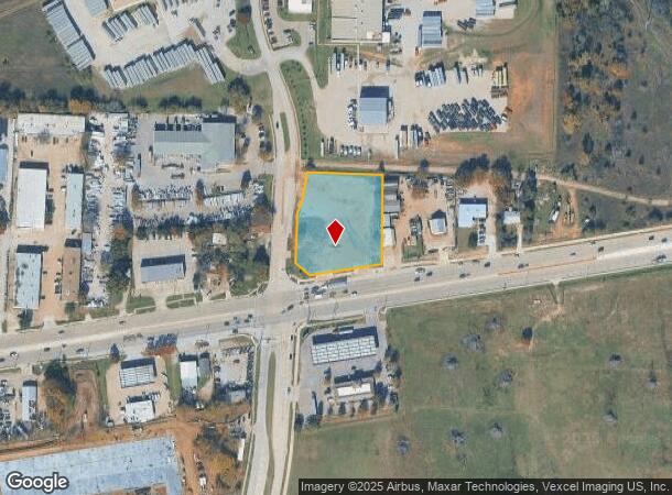  3601 E University Dr, Denton, TX Parcel Map