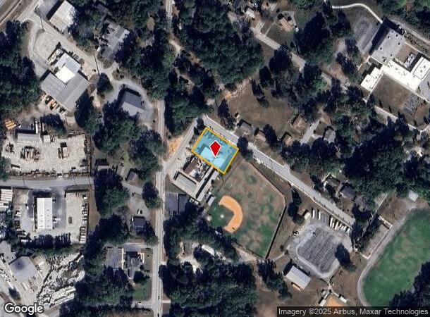 210 Bay St Ne, Fairburn, GA Parcel Map