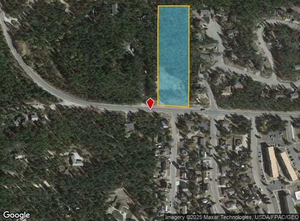  609 Mountain View Dr, Leadville, CO Parcel Map