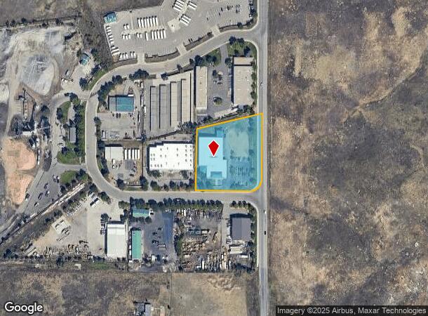 1275 Rock Creek Cir, Lafayette, CO Parcel Map
