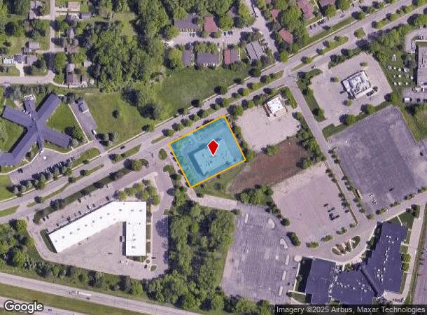  134 E Edgewood Blvd, Lansing, MI Parcel Map