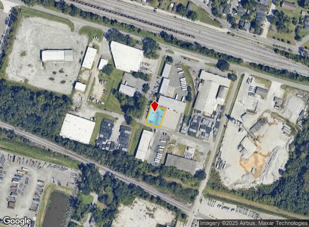 1110 Mente Dr, Savannah, GA Parcel Map